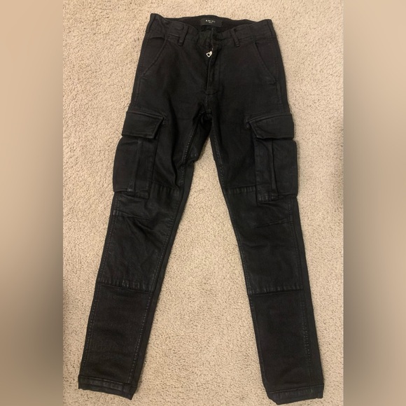 Amiri Waxed Cargo Pants | Like New Size 28 - Picture 2 of 10